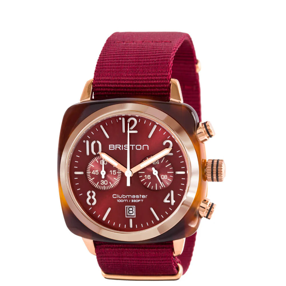 Clubmaster Classic - Chrono - Gold - Red 15140-PRA-T-8-NBDX