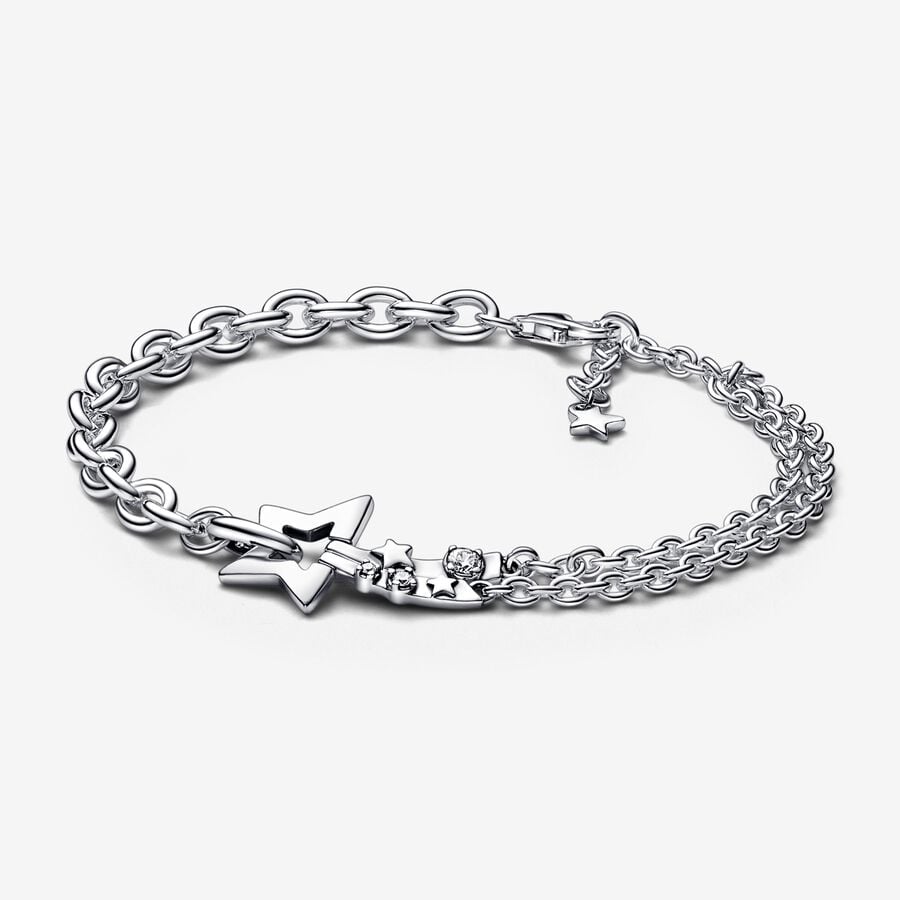 Shooting Star Double Chain Bracelet