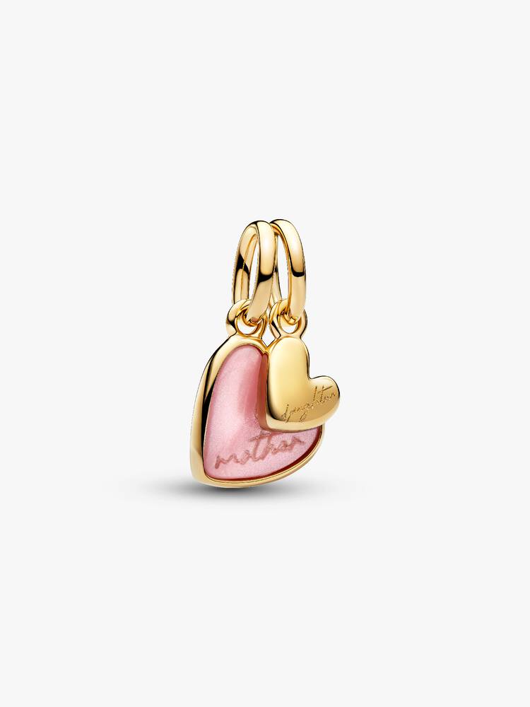 Pandora Pink Mother & Daughter Splittable Dangle Charm