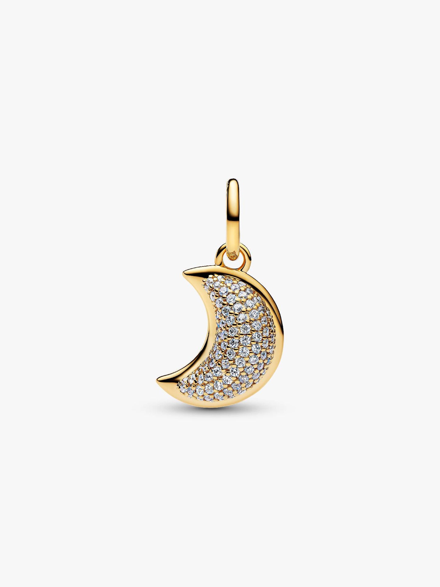 Pandora Sparkling Crescent Moon Dangle Charm 764275C01