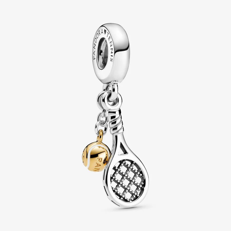 Tennis Racket & Ball Dangle Charm 769026C01