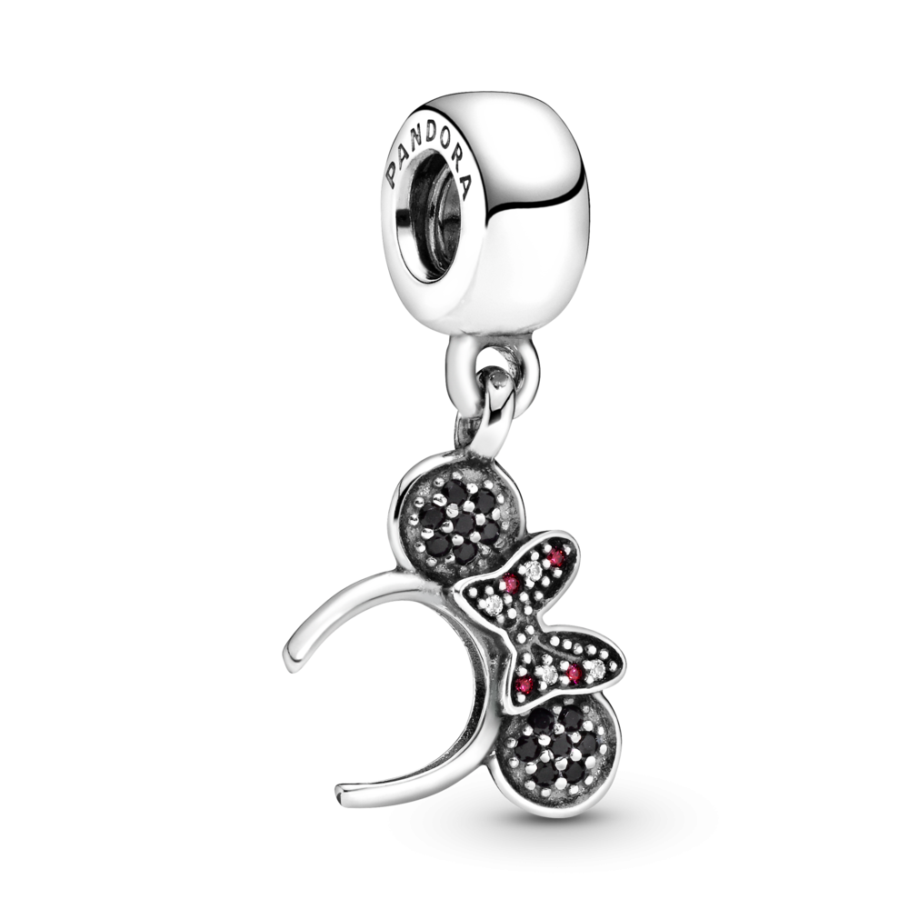 Disney Minnie Mouse Pavé Headband Dangle Charm