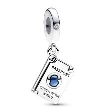 Openable Passport Dangle Charm