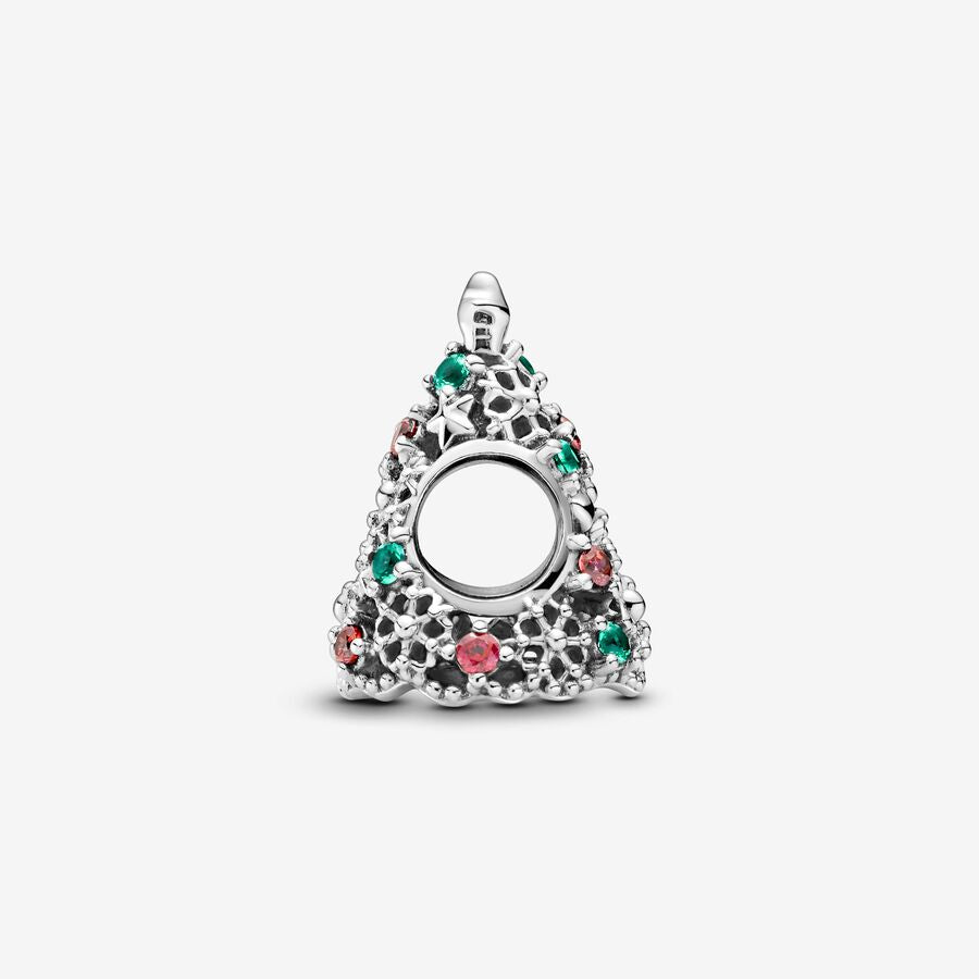 Glitter Christmas Tree Charm