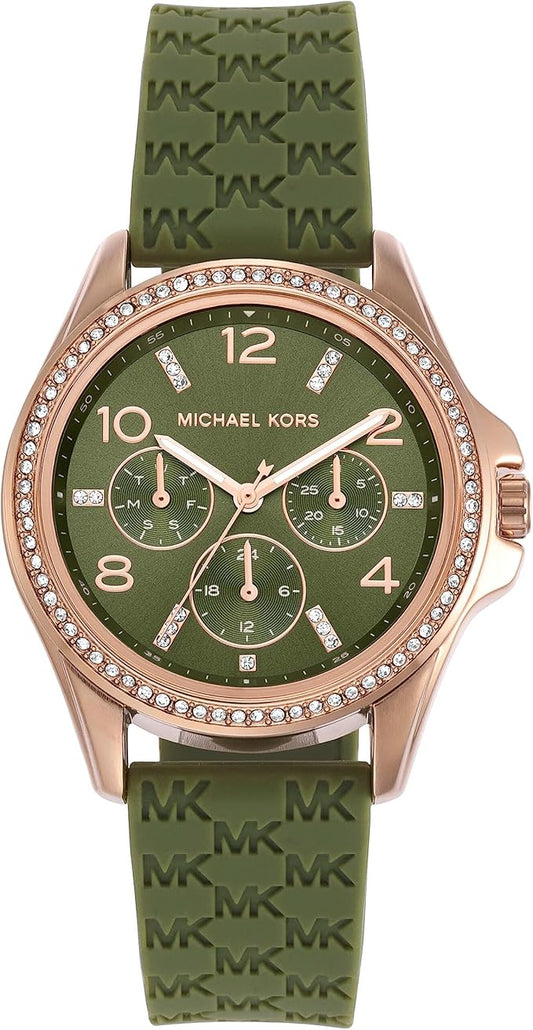 Michael Kors MK7421 Watch Pilot Women's Green