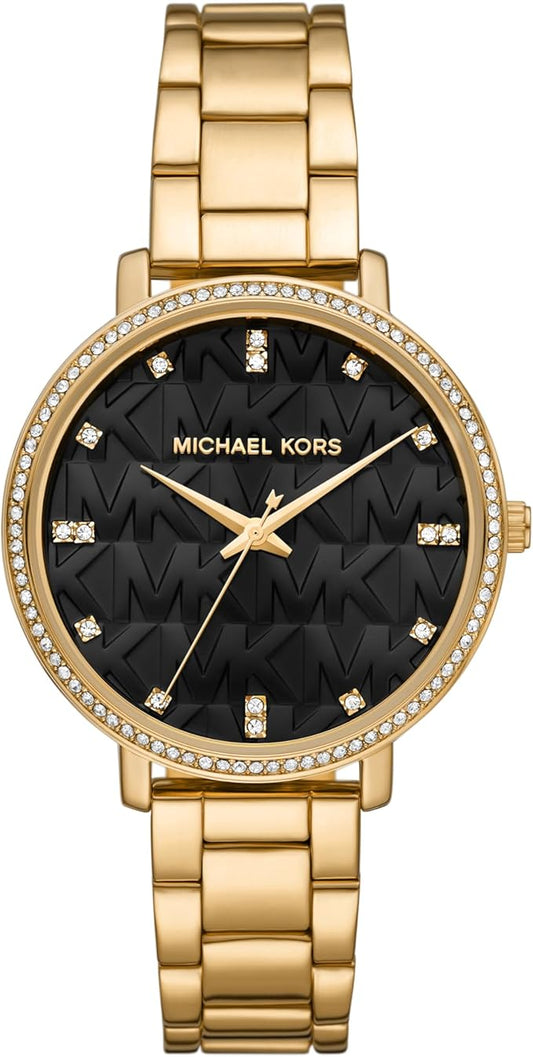 Michael Kors MK4593 - Pyper Three-Hand Stainless Steel Watch