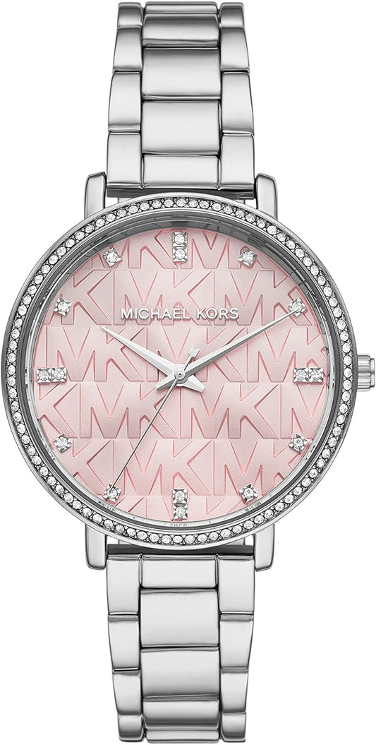 Michael Kors Women's Pyper Quartz Watch with Alloy Strap, MK4631