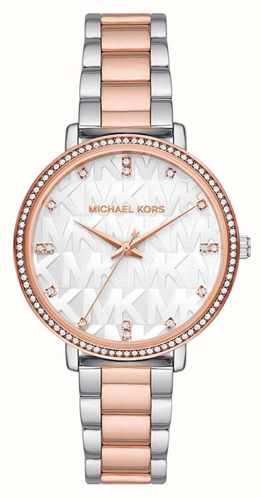 Michael Kors Pyper Three-Hand Two-Tone Alloy Metal Women's Watch , MK4667