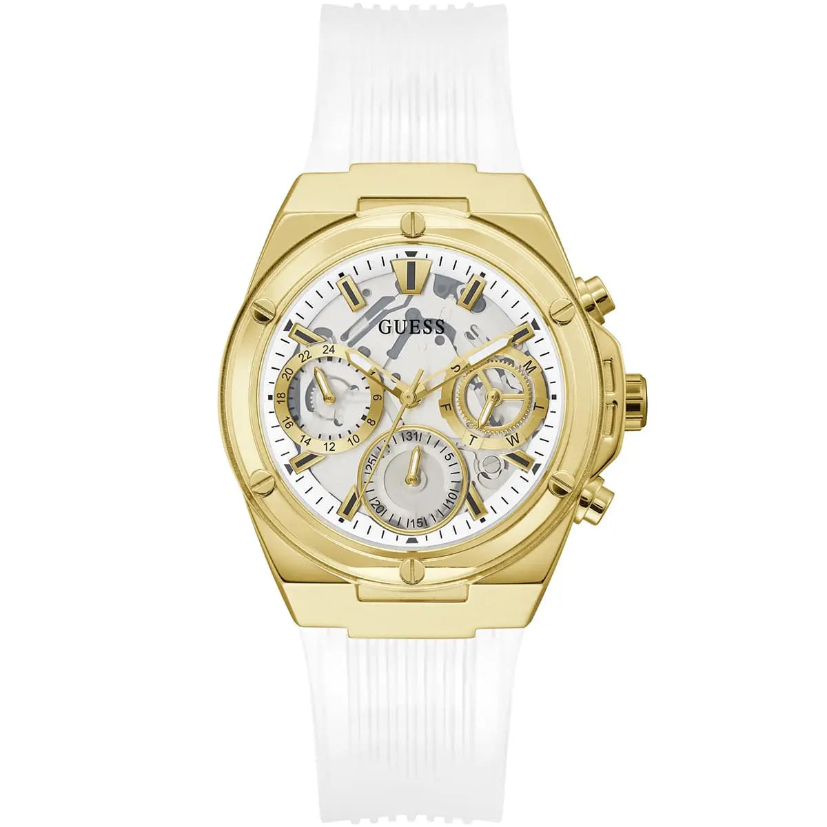 Guess GW0409L2 Ladies Sport Clear Multifunction 39mm Watch