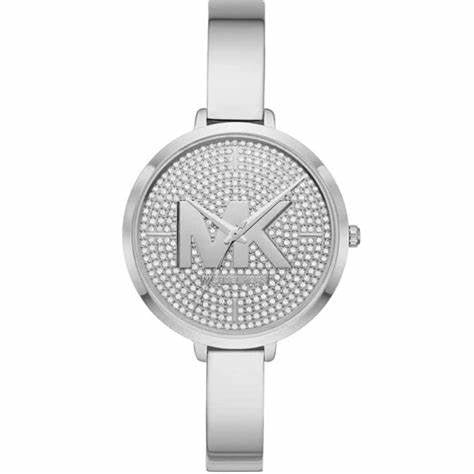 Michael Kors MK4432 Ladies Charley Watch, Silver, MK4432