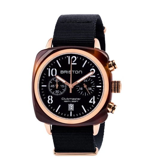 Clubmaster Classic - Chrono - Gold - Black  14140-PRA-T-1-NB