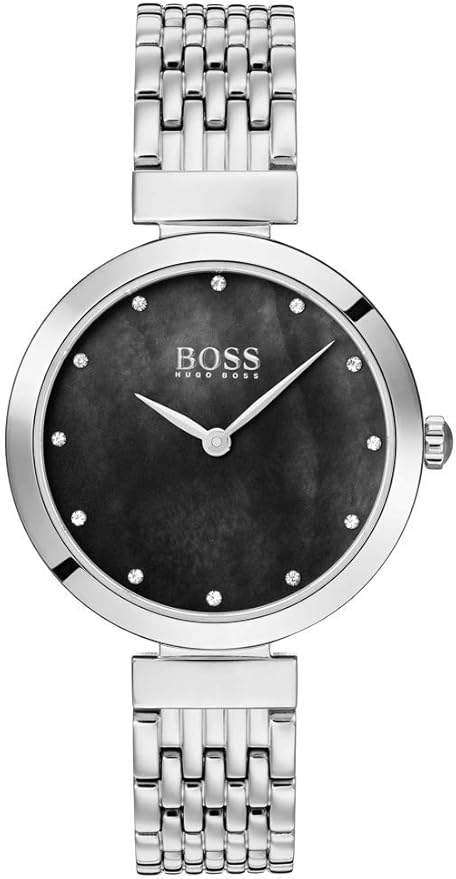 Hugo Boss 1502478 Ladies Mother of Pearl Dial Stainless Steel Strap