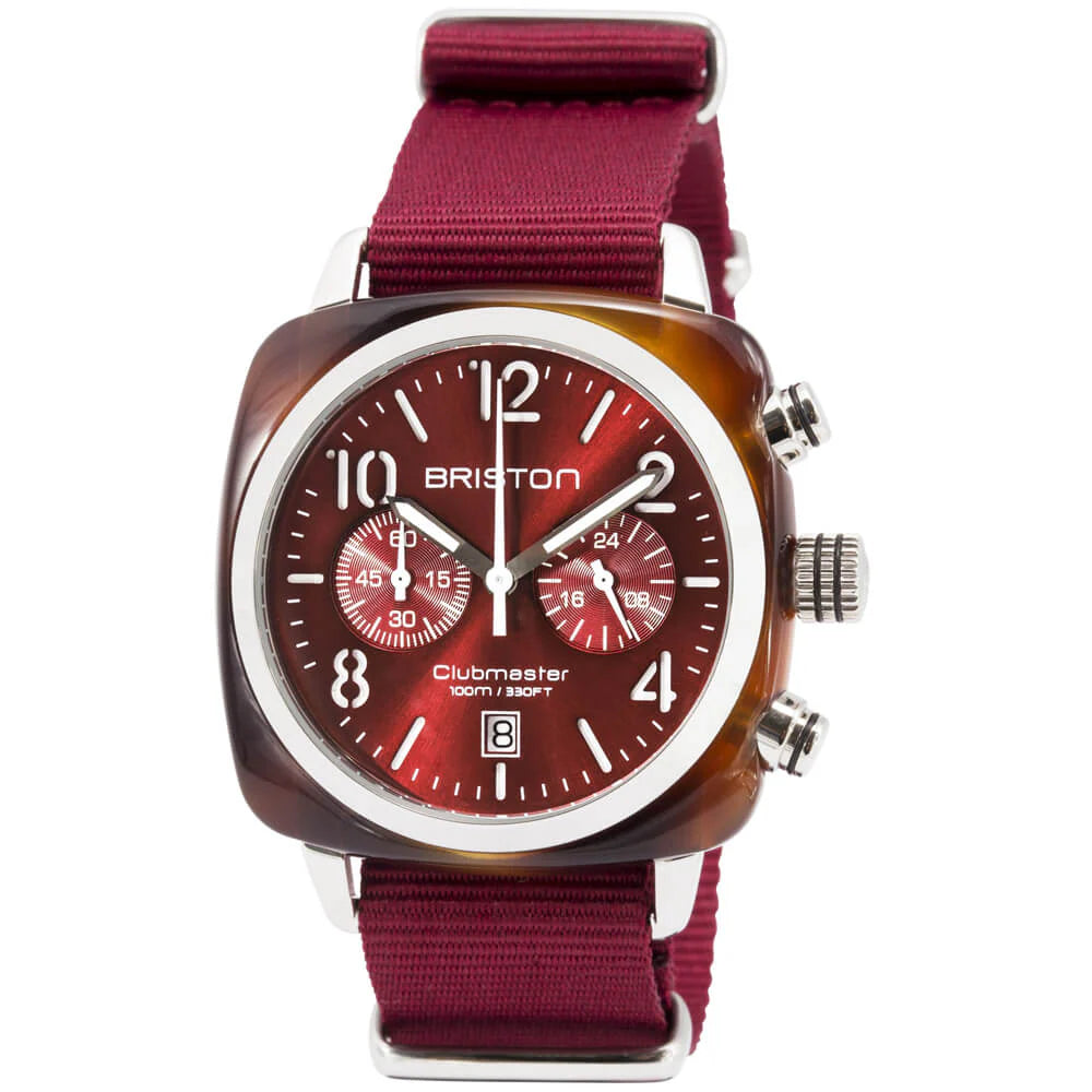 Clubmaster Classic - Chrono - Red  15140-SA-T-8-NBDX