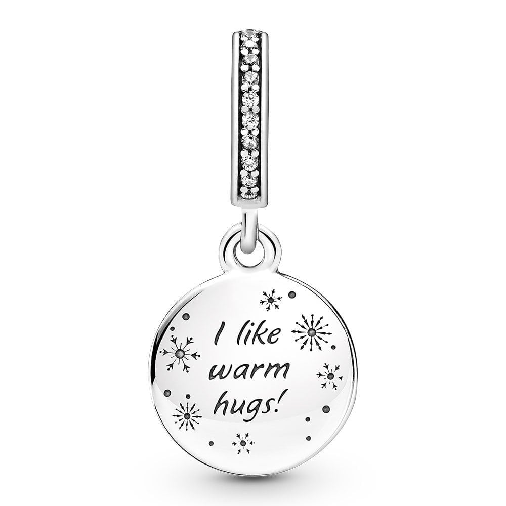 Pandora Disney Frozen Snow Olaf Double Dangle Charm