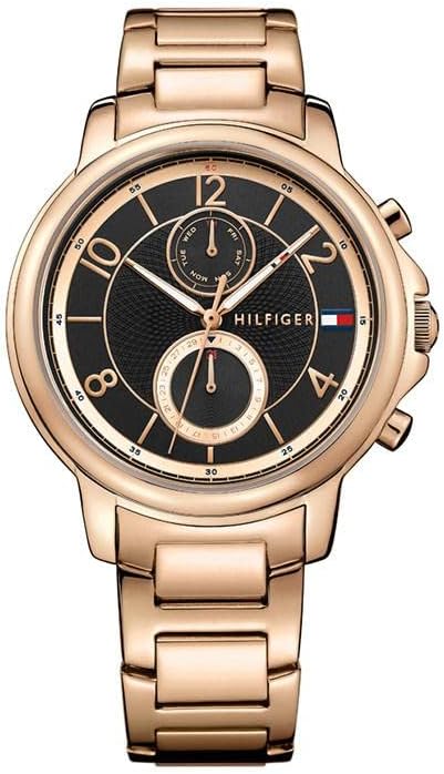 Tommy Hilfiger 1781820 Women's Black Stainless Steel Casual Watch