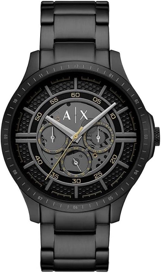 Armani Exchange Analog Black Dial Men's Stainless Steel Watch-AX2460