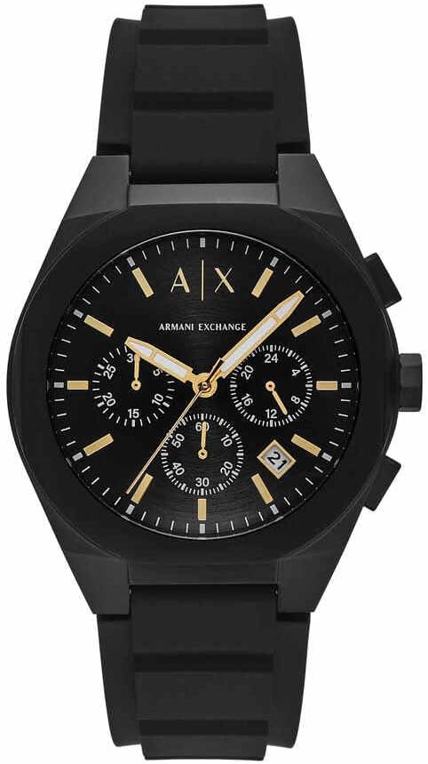 Armani Exchange AX7165 Men's Analog Quartz Watch with Silicone Strap