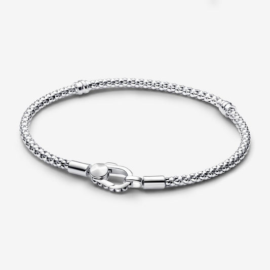 Studded Clasp & Chain Bracelet