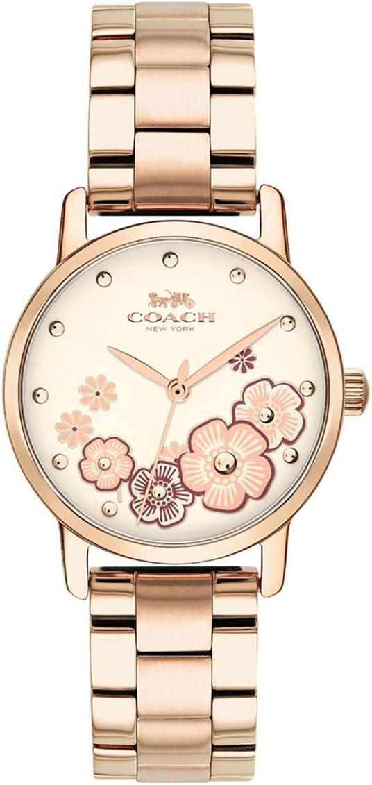 Coach Ladies Coach New York Analog Business Quartz 14503057