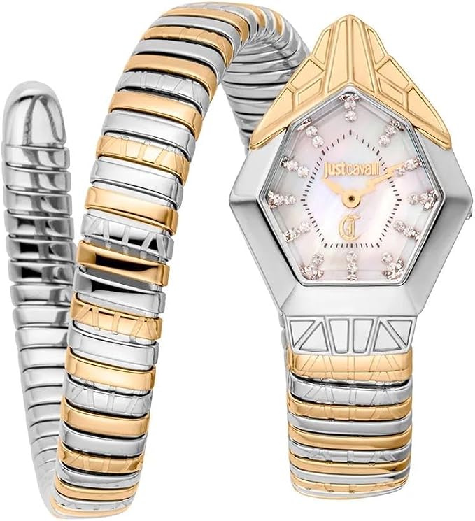 Just Cavalli JC1L358M0065 Signature Snake Gemma - Wristwatch For Female Quartz Fashion