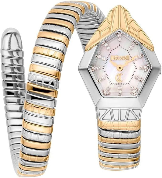 Just Cavalli JC1L358M0065 Signature Snake Gemma - Wristwatch For Female Quartz Fashion