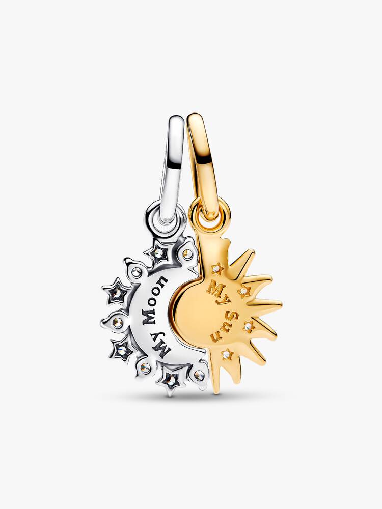 Pandora Splittable Sun & Moon Dangle Charm