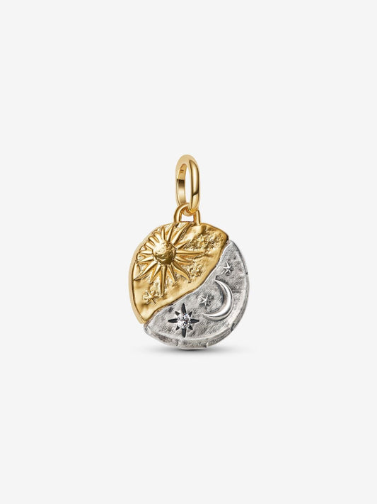 Sun and Moon Medallion Charm  763977C01