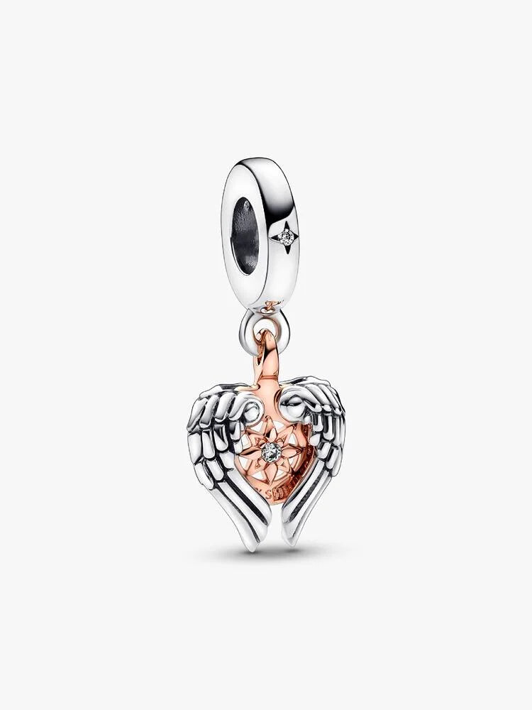 Pandora Celestial Compass Angel Wings Dangle Charm 782359C01