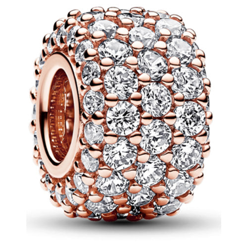 Pandora Rose Sparkling Triple Row Charm 782820C01