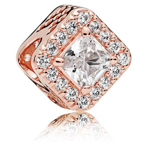 Pandora Rose Geometric Radiance Charm 786206cz