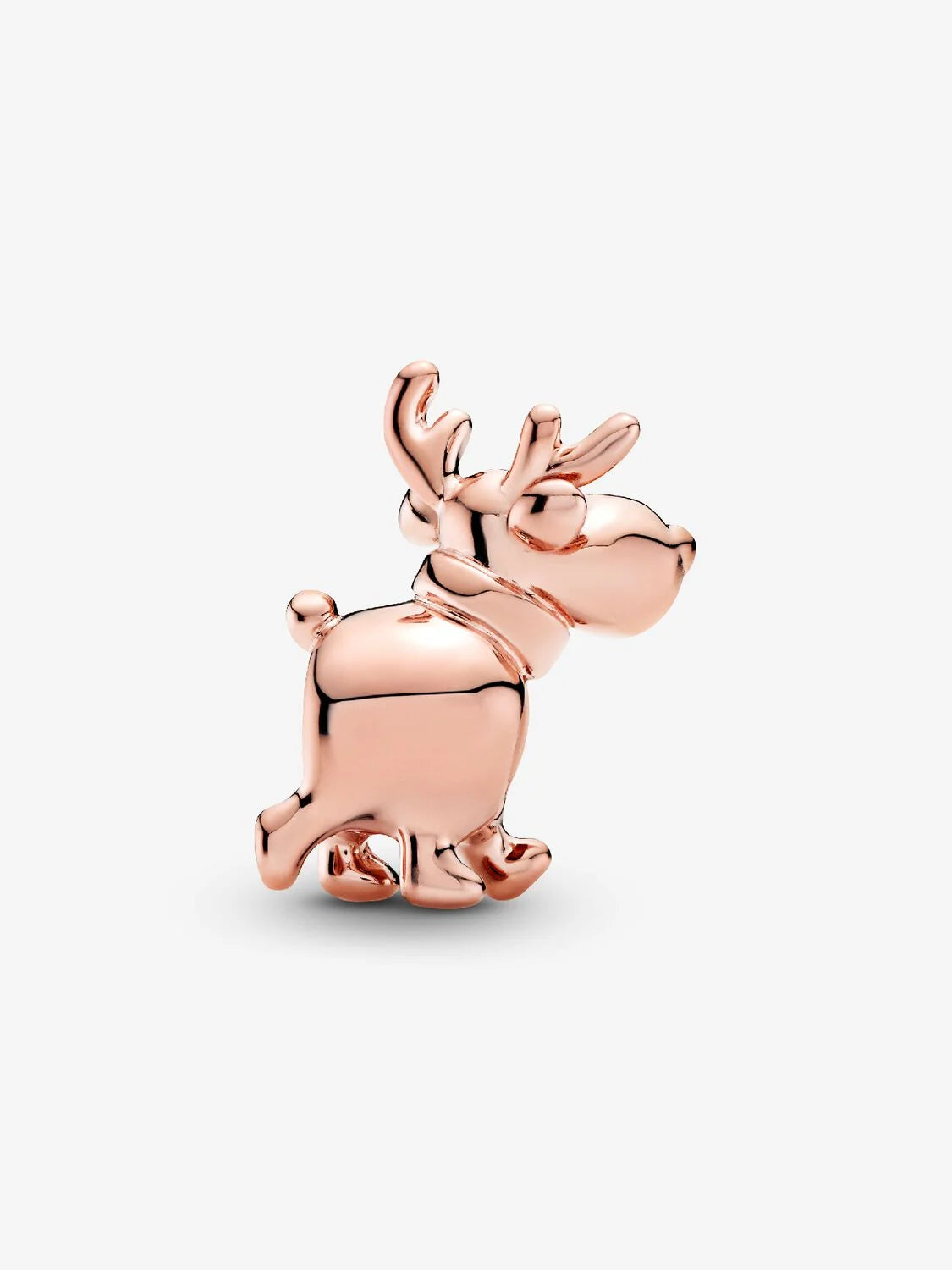 PANDORA Reindeer  Rose charm with clear cubic zirconia