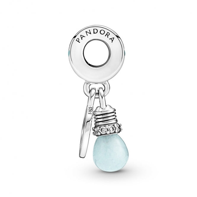 سحر المصباح الكهربائي المزدوج المتوهج في الظلام