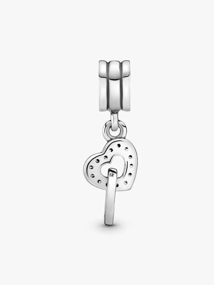 Pandora Interlocked Hearts Dangle Charm
