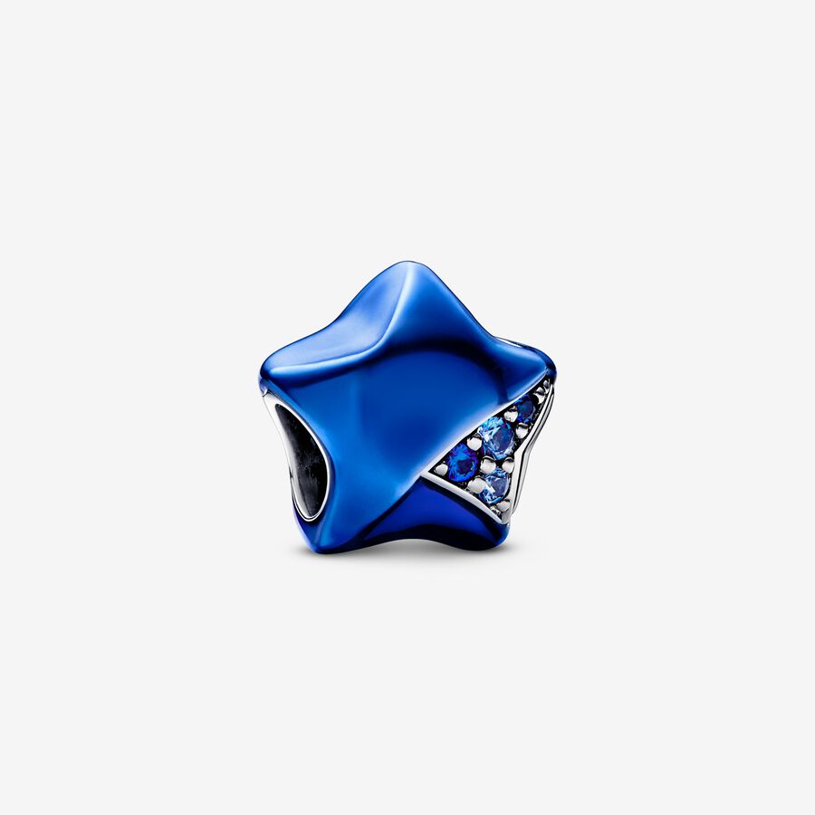 Blue Lucky Star Charm