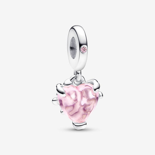 Concentric homology pink family tree charm