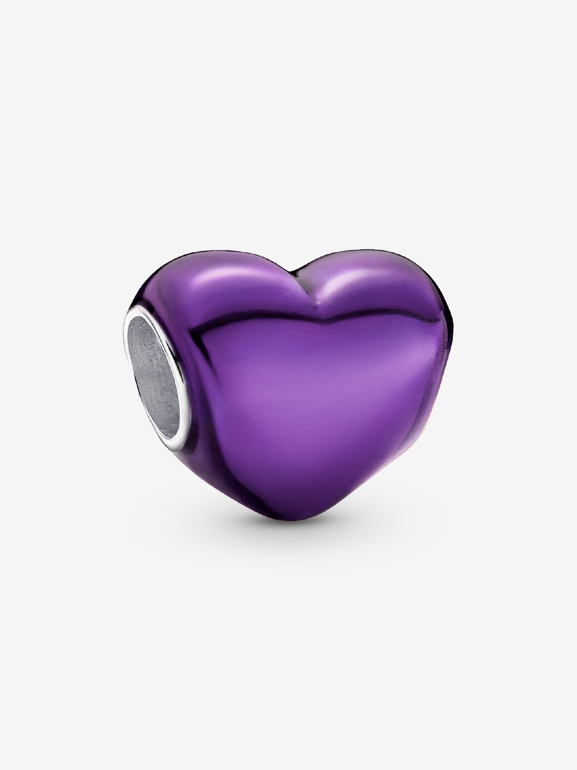 Metallic Purple Heart Charm 793337C01
