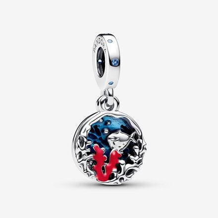 Coral & Fish Double Dangle Charm 793350C01