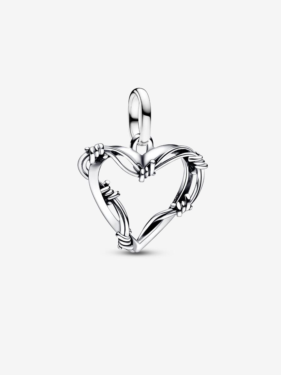 Wire Heart Medallion Charm 793449C00