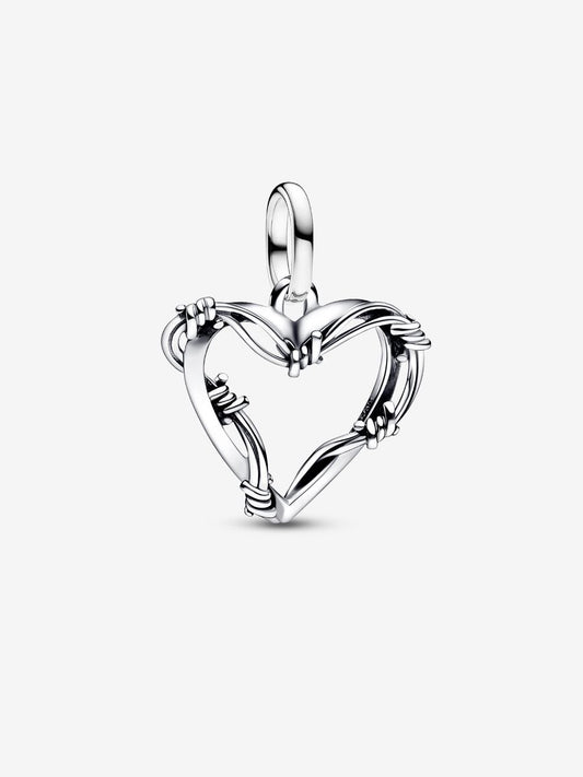 Wire Heart Medallion Charm 793449C00