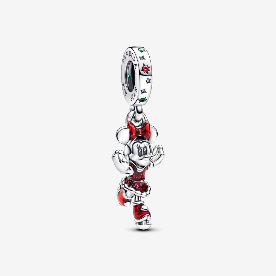 Minnie Mouse Ice Skating Dangle Charm 793530C01