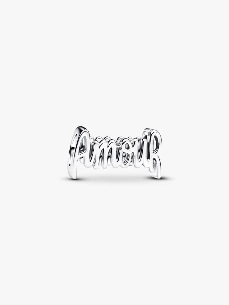 Pandora Amour Script Charm  794426C00