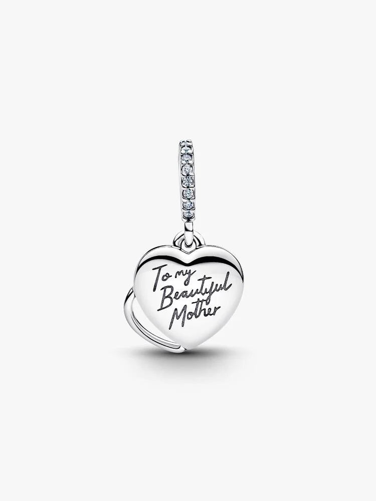Pandora Beautiful Mother Double Dangle Charm