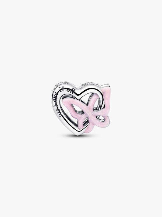 Pandora Entwined Heart & Butterfly Charm
