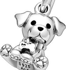 Labrador Puppy Dog Dangle Charm