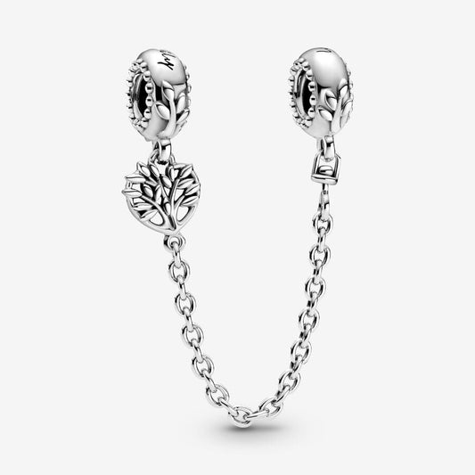 Heart Family Tree Safety Chain Charm 799293C00