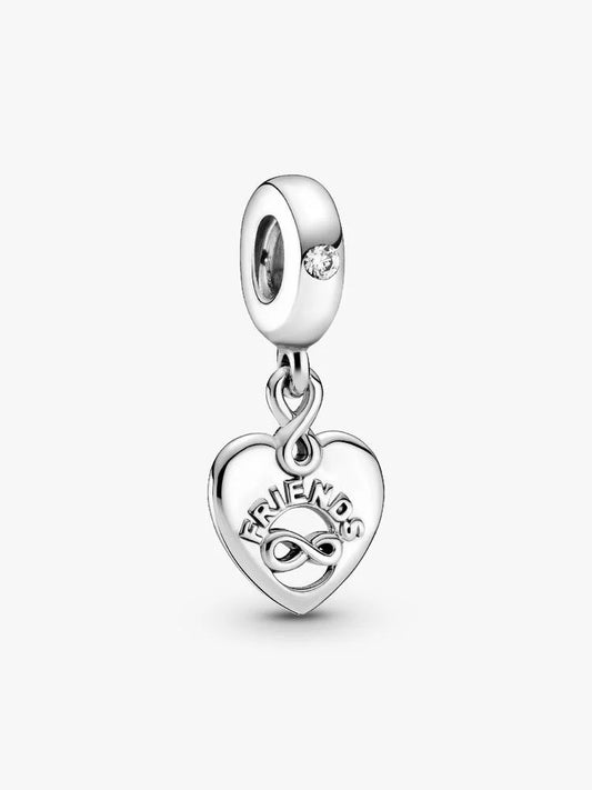 Pandora Friends Forever Heart Dangle Charm  799294C01