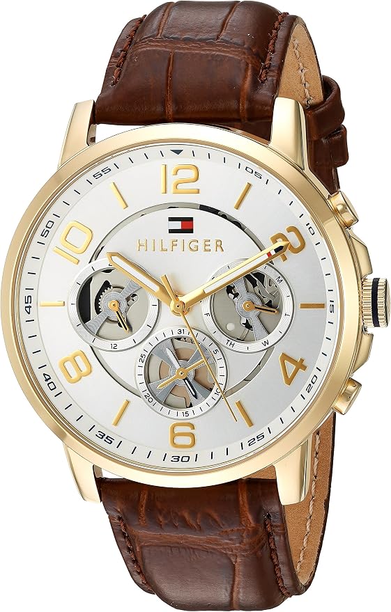 Tommy Hilfiger 1791291 Casual Watch For Men Analog Leather