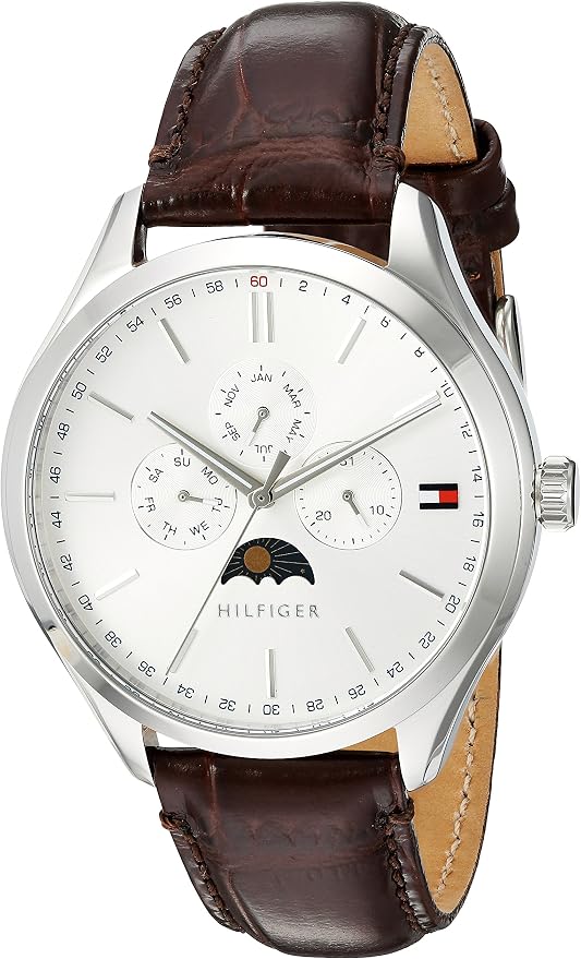 Tommy Hilfiger 1791304 Casual Watch For Men Analog Leather