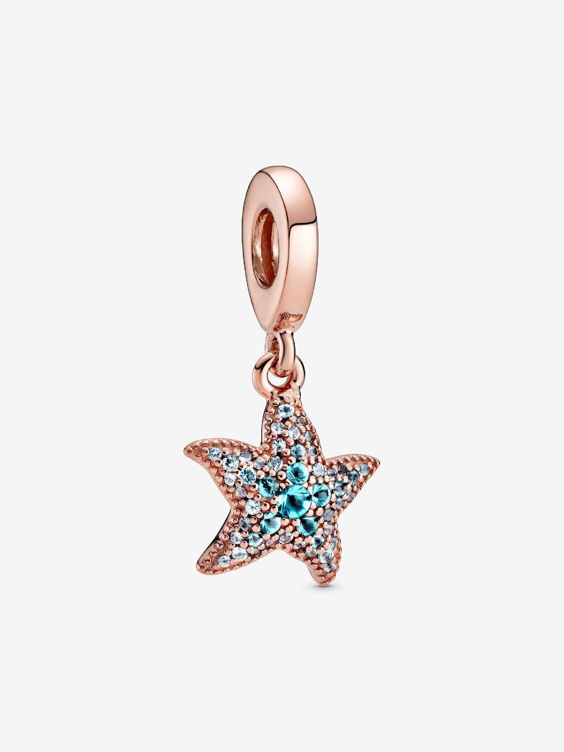 Blue Starfish Pendant Charm