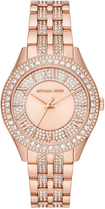 Harlow Ladies MK4710 Triple Hands Stainless Steel Watch